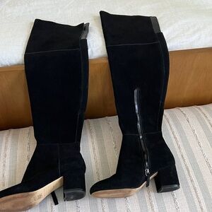 White House Black Market Over the Knee Black Boots